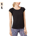 Ideology Womens Crisscross Back Top by Vanessa Jane