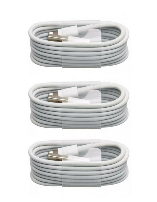 3 Pack 3 ft USB Cable for Apple iPhone 5 and Up by Vanessa Jane