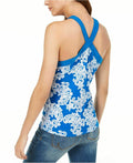 INC International Concepts I.N.C. Crisscross Halter Top, Size Large by Vanessa Jane