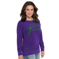 Touch by Alyssa Milano NBA Utah Jazz Dugout Reversible Pullover Sweatshirt Large by Vanessa Jane