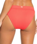 Roxy Poppy Red Mind of Freedom Bikini Swim Bottoms, Size XL by Vanessa Jane