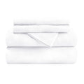 European Micro cotton flanne White Twin Sheet Set by Vanessa Jane