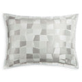 Hudson Park Collection Facets Duvet Cover Set, King, Light Gray by Vanessa Jane
