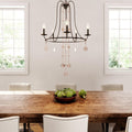 World Imports Matira 5-Light Oil Rubbed Bronze Chandelier by Vanessa Jane