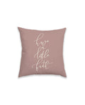 Morgan Home Typography 18×18 Decorative Pillow by Vanessa Jane