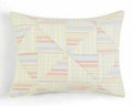 Martha Stewart Collection Flora Fauna Yarn Dye Patchwork 100% Cotton Sham by Vanessa Jane