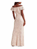Ralph Lauren Womens Sequined Full-Length Dress, Size 6 by Vanessa Jane