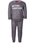Matching Baby Boys and Girls 2-PC. Better Together Family Pajama Set,18MO by Vanessa Jane