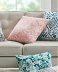 Jla Home Patterned 2-Pack Decorative Pillows, 18 x 18 – Ornamental by Vanessa Jane