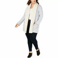 Style & Co. Womens Drapey Pocket Sweatercoat by Vanessa Jane