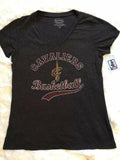 NBA Cleveland Cavaliers -23 James Womens V-Neck Tee Shirt, Size Medium by Vanessa Jane