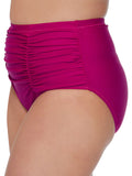 Raisins Curve Womens Stretch Tummy Control Ruched Bikini Full Coverage by Vanessa Jane