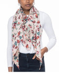 Inc International Concepts Floral-Print Triangle Scarf by Vanessa Jane