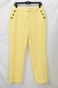Bar Iii Women's Buttoned Slim Straight-Leg Dress Pants by Vanessa Jane