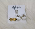 Style and Co Two-Tone 2-PC. Set Hoop Earrings by Vanessa Jane