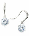 Charter Club Gold-Tone Cubic Zirconia Drop Earrings by Vanessa Jane