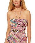 Bleu Rod Beattie Beachy Keen Bandeau Tankini Top, Size 8 by Vanessa Jane