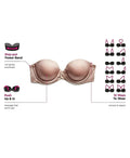 Maidenform Love the Lift Push-Up and in Strapless Bra DM9903, Womens, Size: 36 C by Vanessa Jane