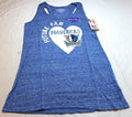 Mavericks Maternity Tank,Soft as a grape,Size Large by Vanessa Jane