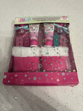 Follow the Rainbow Girls Slipper and Pedicure Set, Size 8+ by Vanessa Jane