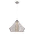 Trans Globe PND-961 One Light Pendant, Polished Chrome Finish by Vanessa Jane