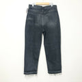 Free People Womens Lita Crop Straight Leg High Rise Denim Jeans, Size 28 by Vanessa Jane