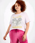 Love Tribe Trendy Plus Size Wildflowers Graphic T-Shirt by Vanessa Jane