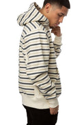 Champion Mens Striped Long Sleeve Fleece Hoodie by Vanessa Jane