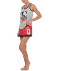 Disney Womens Cruella Tank Top & Shorts Pajama Set by Vanessa Jane