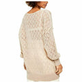 Free People Womens Say Hello Wool Blend Open Stitch Sweater by Vanessa Jane
