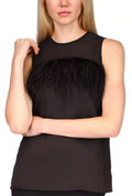 Michael Michael Kors Feather Top, Size XL by Vanessa Jane