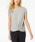 Calvin Klein Twist-Front Top Energy ,Size Medium by Vanessa Jane