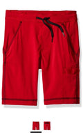 LEE Big Boys Dungarees Throw, Go N Stow Short, Crimson, Small 8 by Vanessa Jane