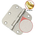 Imperial Hardware 3.5 in. X 3.5 in. Plain Bearing Steel Radius Hinge (2 Sets) by Vanessa Jane
