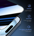Privacy Glass Screen Protector Anti-Peep for iPhone 17 16 Pro Max 15 14 13 12 11 by Merch Section