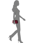 I.n.c. Mishel Velvet Brooch Clutch by Vanessa Jane