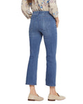 NYDJ Womens Marilyn Straight Ankle Jeans in Petite, Size 0P by Vanessa Jane