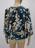 JM Collection Petite Printed Top, Size PP by Vanessa Jane