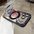 Shockproof MagSafe Case for iPhone 17 Pro Max Air with Kickstand Camera Lens Cover by Merch Section