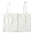Danielle Bernstein Dot Cropped Tank Top, Size 8 by Vanessa Jane