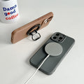 Magnetic Solid Color Case for iPhone 16 Pro Max Plus 15 14 13 12 by Merch Section