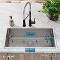 Elkay Crosstown Undermount Single Basin Stainless Steel Kitchen Sink by Vanessa Jane