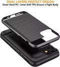 Shockproof Case with Tempered Glass for iPhone 11 Pro Max Multicolor by Merch Section