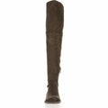 Marc Fisher Womens Humor 2 Solid Riding Over-the-Knee Boots,5M/Taupe Fabric by Vanessa Jane