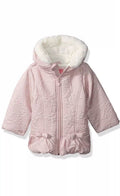 Lippett Girls Toddler Sueded Microfiber Quilted Puffer Jacket, Mauve, 2T by Vanessa Jane