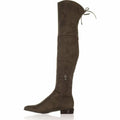 Marc Fisher Womens Humor 2 Solid Riding Over-the-Knee Boots,5M/Taupe Fabric by Vanessa Jane