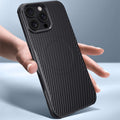 Fiber Texture Shockproof Mag-Safe Slim Case for iPhone 16 Pro Max 15 14 13 12 11 by Merch Section
