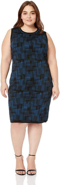 Anne Klein Plus Size Printed Sweater Dress by Vanessa Jane