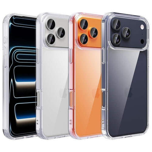 Clear Shockproof Slim Rugged Bumper Case for iPhone 17 Pro Max 17 Pro Air by Merch Section