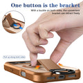Magnetic Matte Ring Stand MagSafe Case for iPhone 17 Pro Max 16e 16 15 14 13 Black by Merch Section